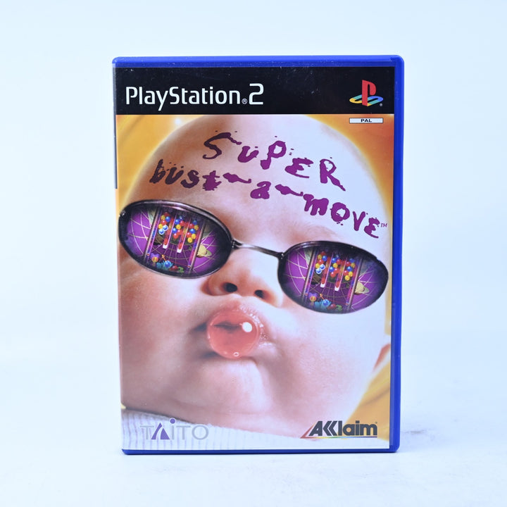 Super Bust A Move - Sony Playstation 2 / PS2 Game + Manual - PAL - MINT DISC!