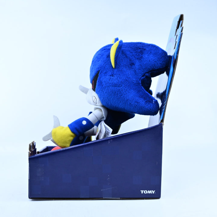 Boxed 12" Metal Sonic Plush - Sonic the Hedgehog - MiB - Tomy - Toy