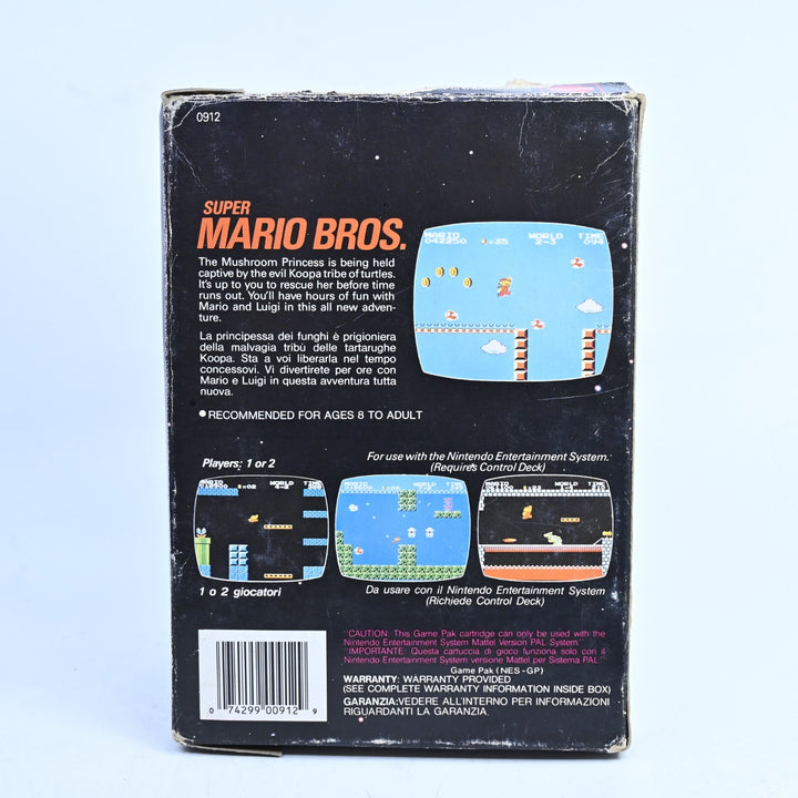 Super Mario Bros. - Nintendo Entertainment System / NES Boxed Game - PAL
