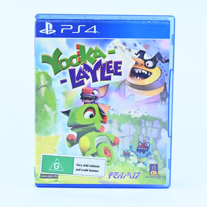 Yooka-Laylee - Sony Playstation 4 / PS4 Game - MINT DISC!