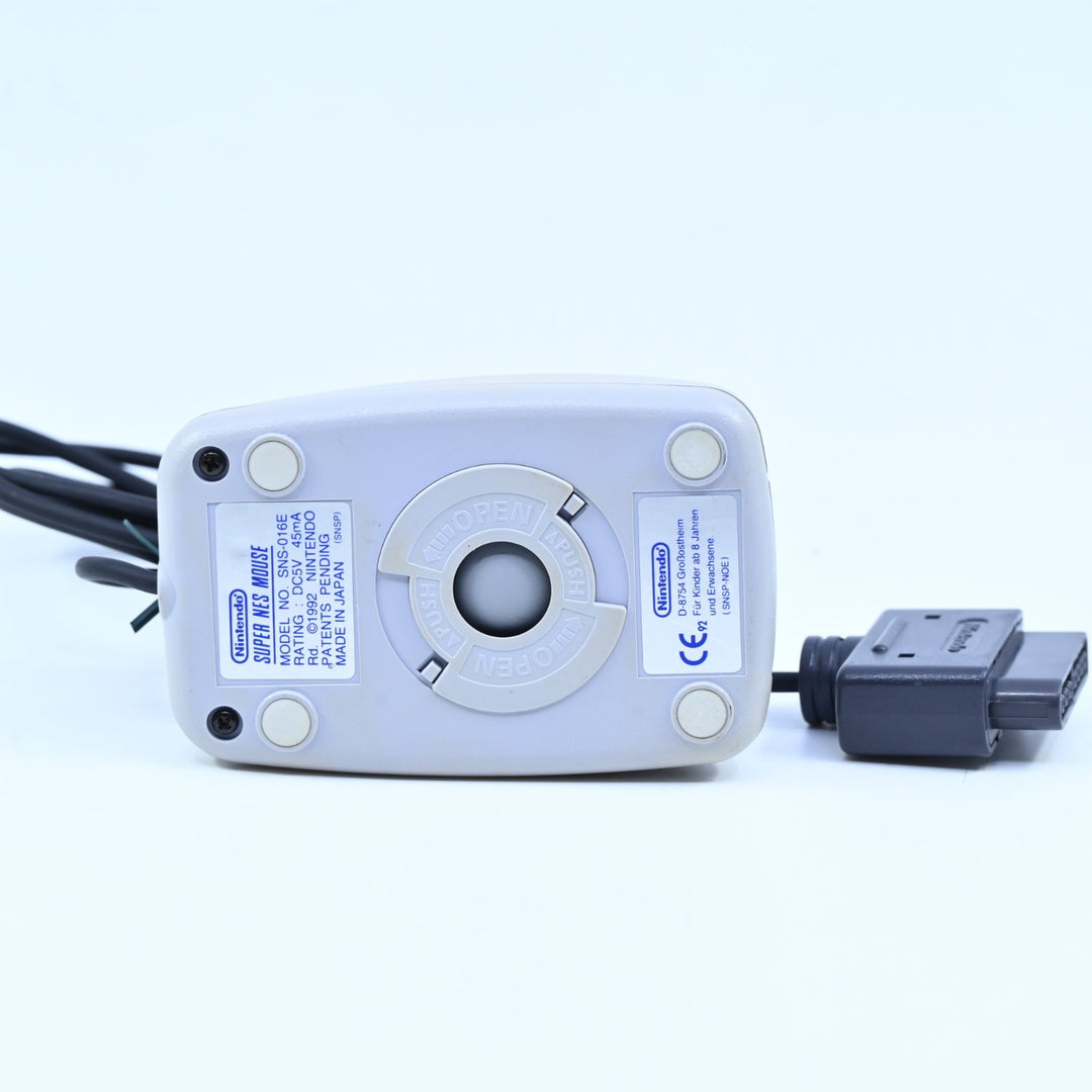 Mario Paint - Game with Mouse Pad and Mouse - Super Nintendo / SNES Accessory