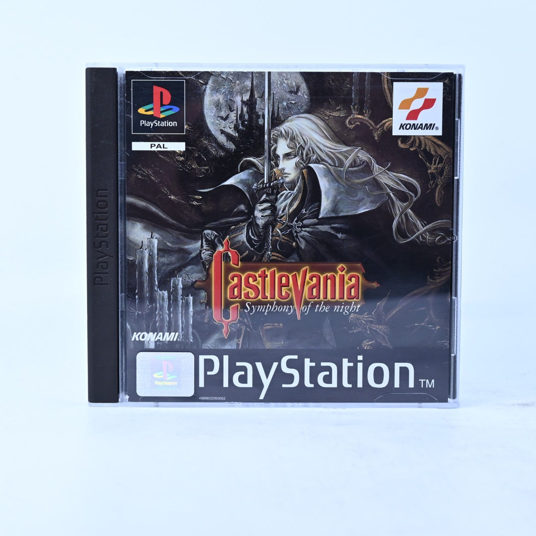 Castlevania: Symphony of the Night - PS1 Game + Manual - PAL - MINT DISC!