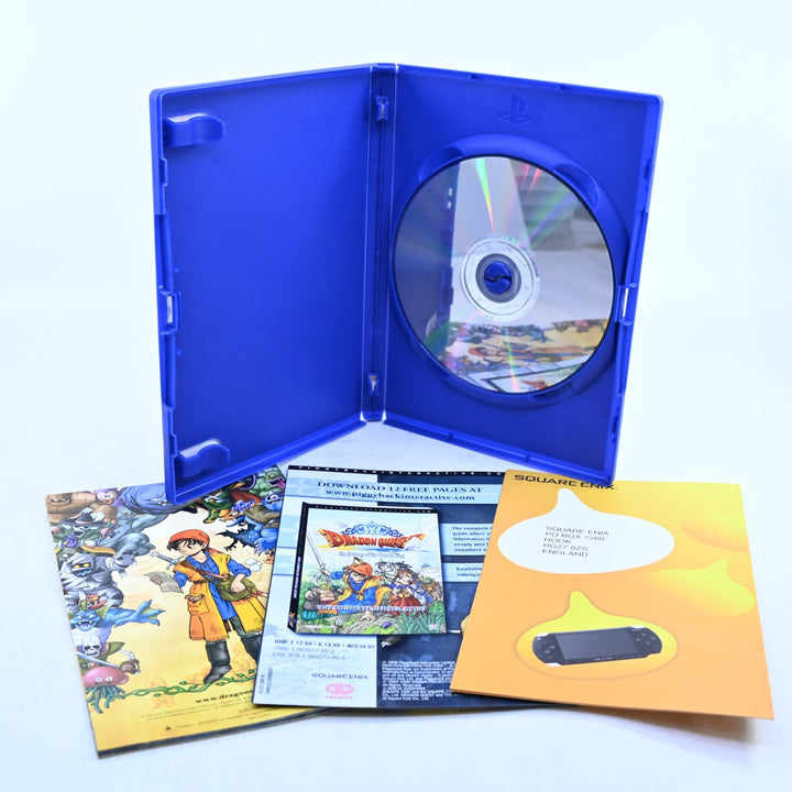 Dragon Quest - The Journey of the Cursed King - PS2 Game + Manual -  MINT DISC!