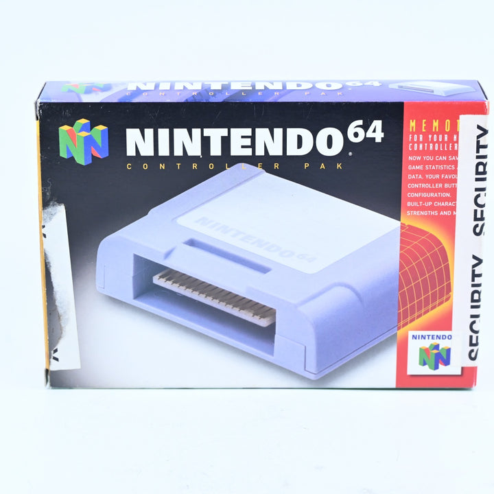 Boxed Controller Pak - N64 / Nintendo 64 Accessory - PAL - FREE POST!