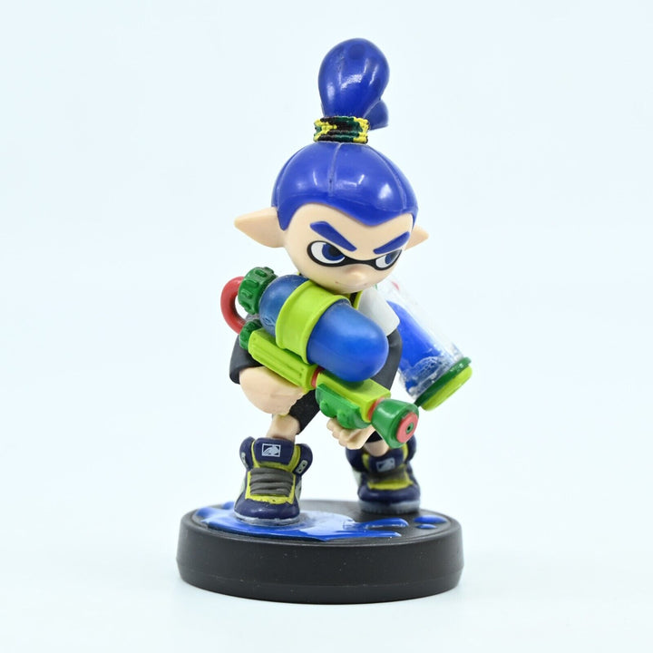 Inkling Boy Blue Amiibo - Splatoon  - Nintendo - Toy