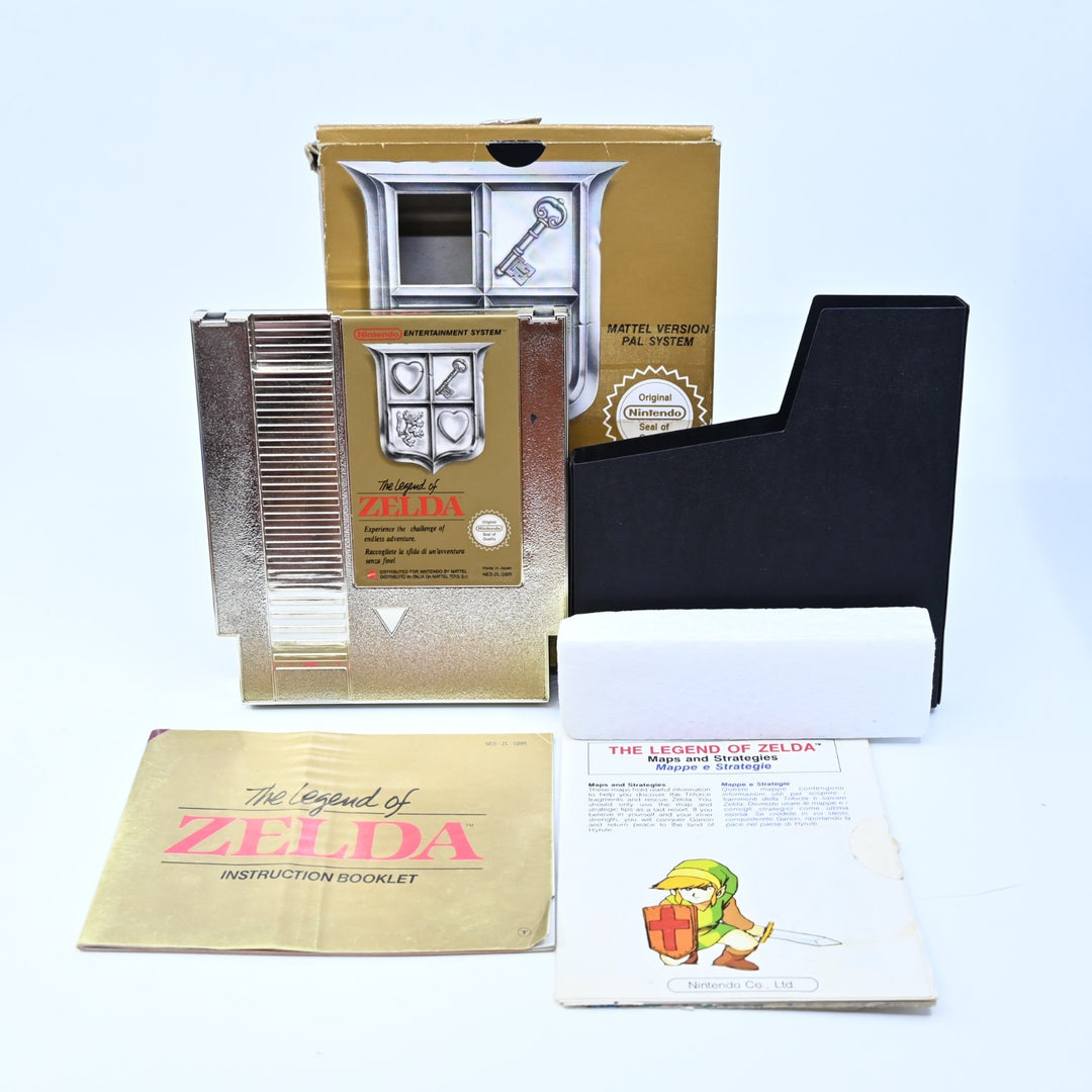 The Legend of Zelda - Nintendo Entertainment System / NES Boxed Game - PAL