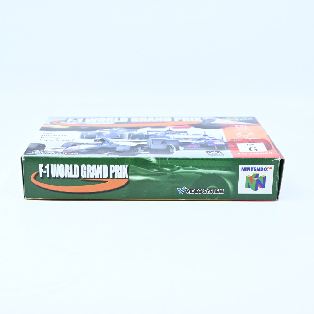 F-1 World Grand Prix - N64 / Nintendo 64 Boxed Game - PAL - FREE POST!