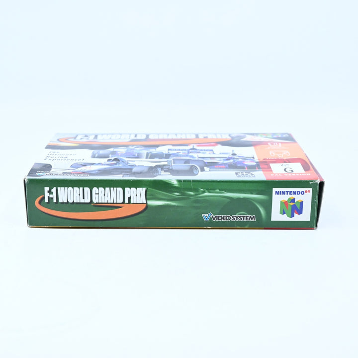 F-1 World Grand Prix - N64 / Nintendo 64 Boxed Game - PAL - FREE POST!