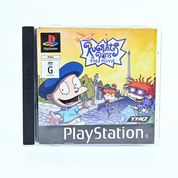 Rugrats in Paris: The Movie - Sony Playstation 1 / PS1 Game + Manual - MINT DISC
