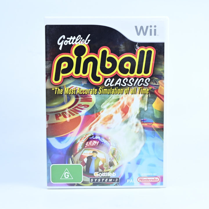 Gottlieb Pinball Classics - Nintendo Wii Game - PAL - MINT DISC!