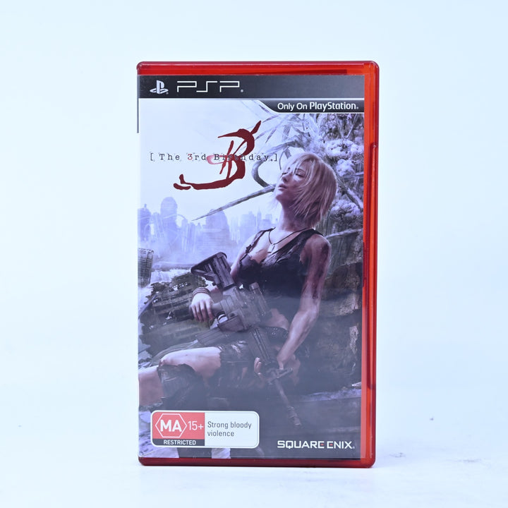The 3rd Birthday - Sony PSP Game + Manual - FREE POST!