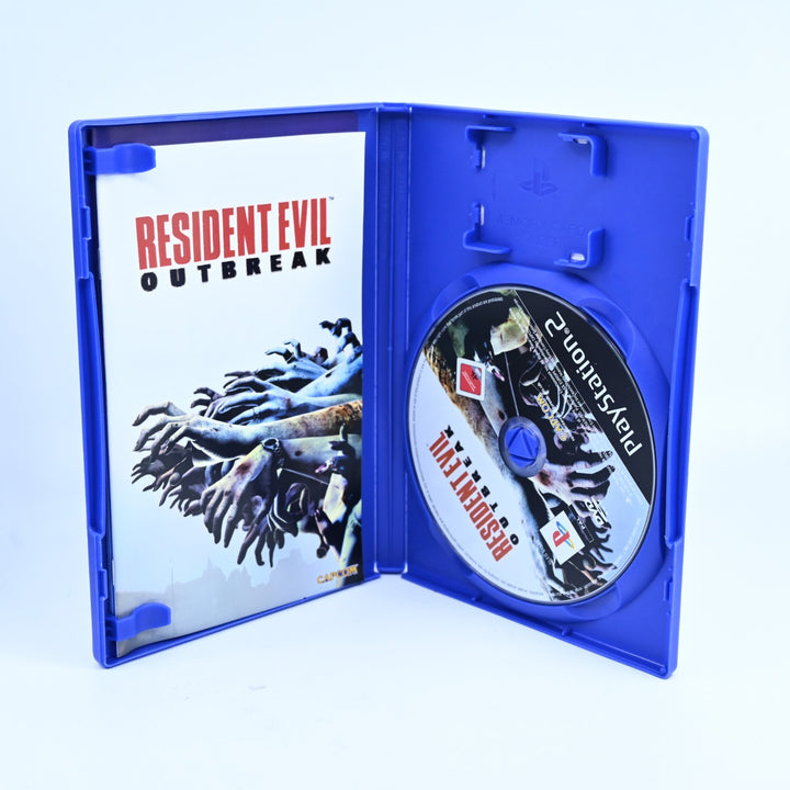 Resident Evil Outbreak - Sony Playstation 2 / PS2 Game + Manual - PAL