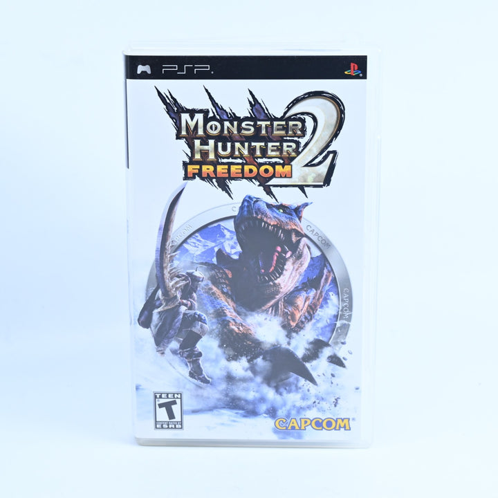 Monster Hunter Freedom - Sony PSP Game + Manual - FREE POST!