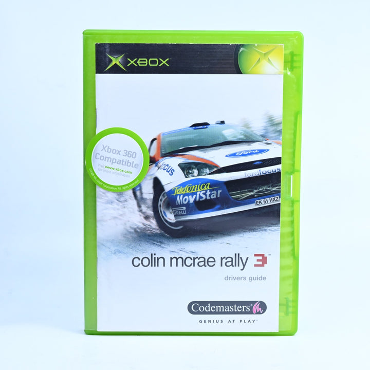 Colin McRae Rally 3 - Original Xbox Game - Disc Only + Manual - PAL - MINT DISC!