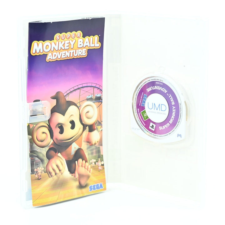 Super Monkey Ball Adventure - Sony PSP Game + Manual - FREE POST!