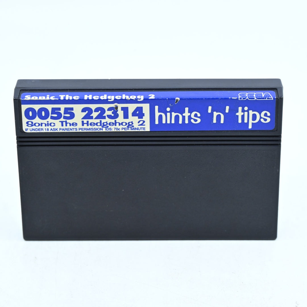 Sonic The Hedgehog 2 - Sega Master System Game - PAL - FREE POST!