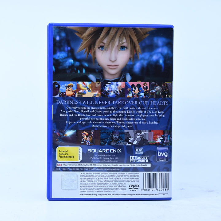Kingdom Hearts II - Sony Playstation 2 / PS2 Game - No Manual - PAL - MINT DISC!