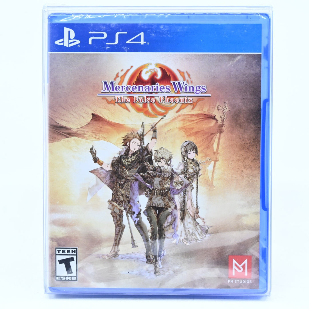 SEALED! Mercenaries Wings: The False Phoenix - Sony Playstation 4 / PS4 Game