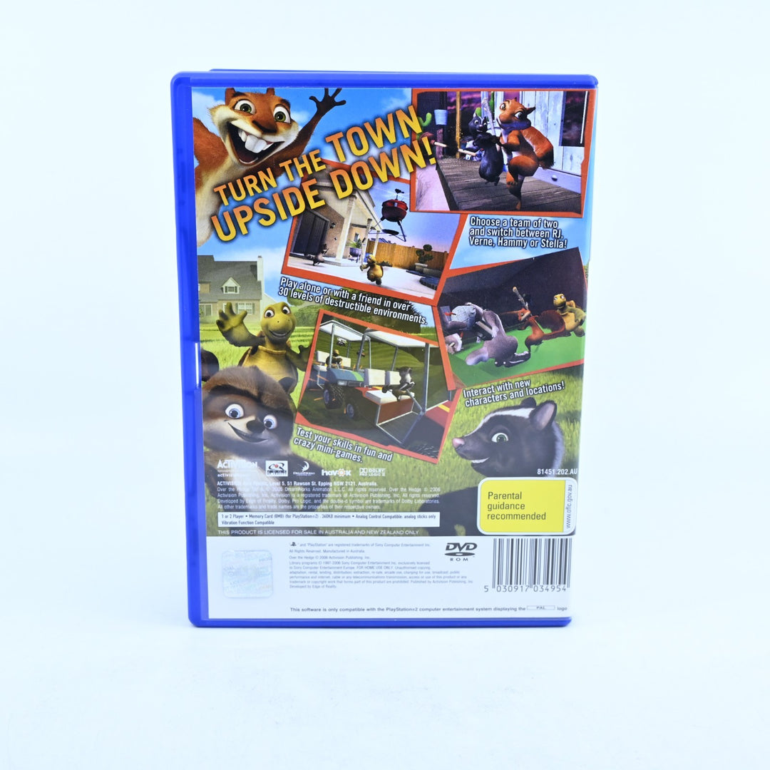 Over the Hedge - Sony Playstation 2 / PS2 Game + Manual + Walkie Talkies - PAL