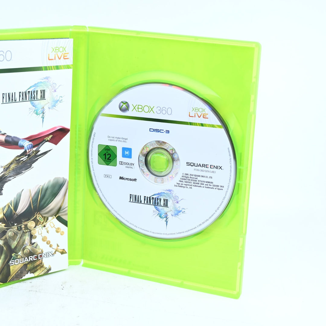Final Fantasy XIII 13 - Xbox 360 Game + Manual - PAL - MINT DISC!