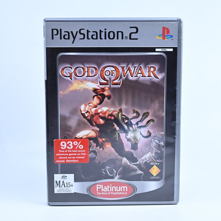God of War - Sony Playstation 2 / PS2 Game + Manual - PAL - NM DISC!