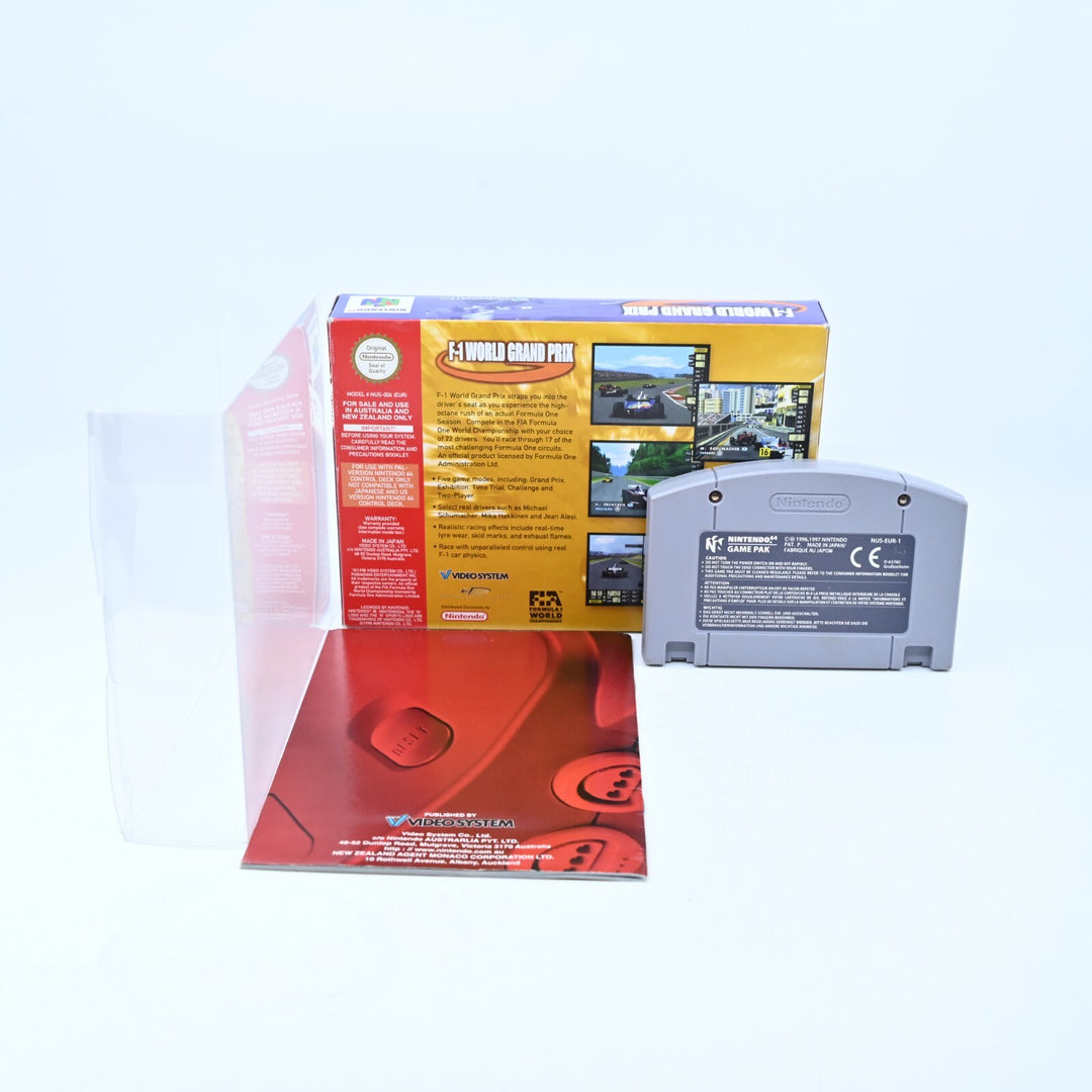 F-1 World Grand Prix - N64 / Nintendo 64 Boxed Game - PAL - FREE POST!