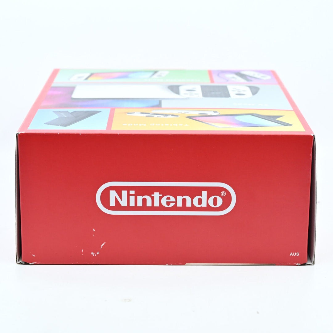 White OLED Model - Nintendo Switch Boxed Console - PAL - FREE POST!