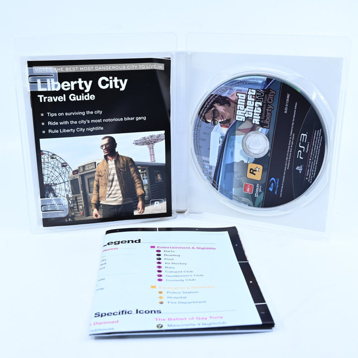 Grand Theft Auto IV & Episodes from Liberty City - PS3 Game + Manual & Map