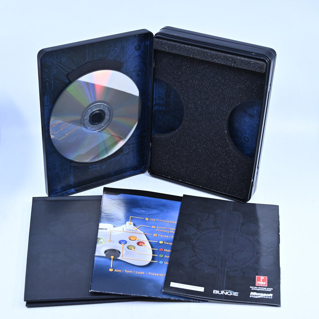 Halo 3 Limited Edition Steelbook - Xbox 360 Game + Manual - PAL - MINT DISC!