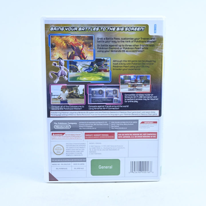 Pokemon Battle Revolution - Nintendo Wii Game - No Manual - MINT DISC!