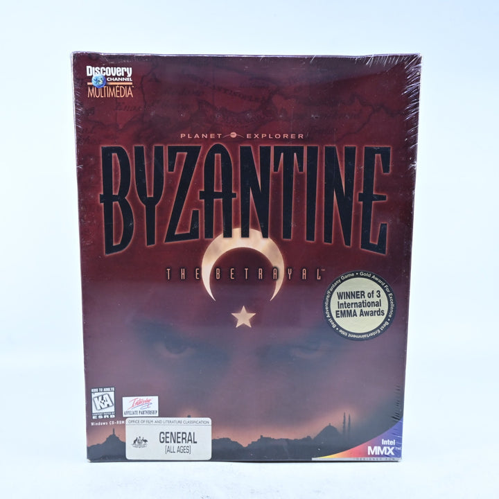 Byzantine: The Betrayal - Big Box - Discovery Channel - PC Game SEALED!
