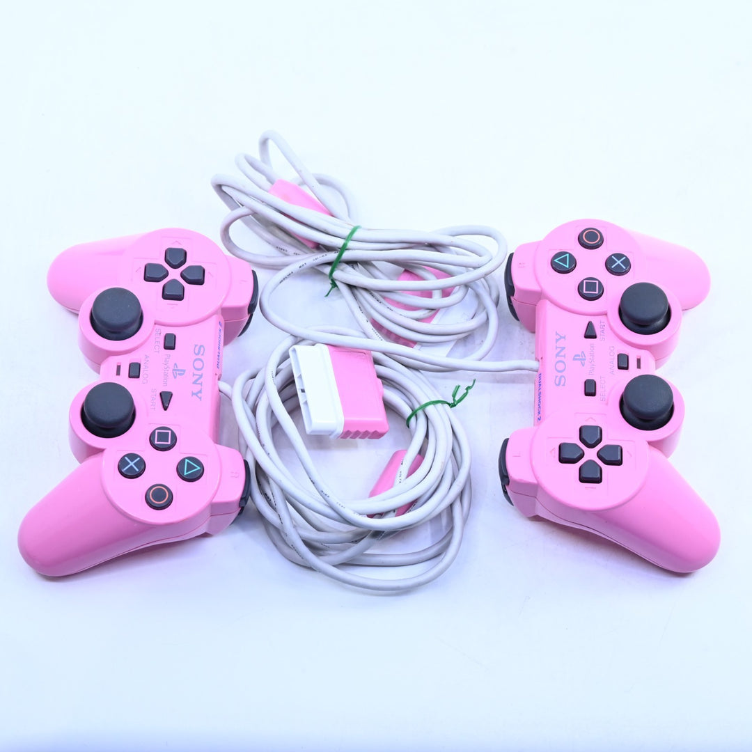 Pink Sony Playstation 2/ PS2 Slim Console - AUS PAL + HDMI + CONVERTER FREE POST