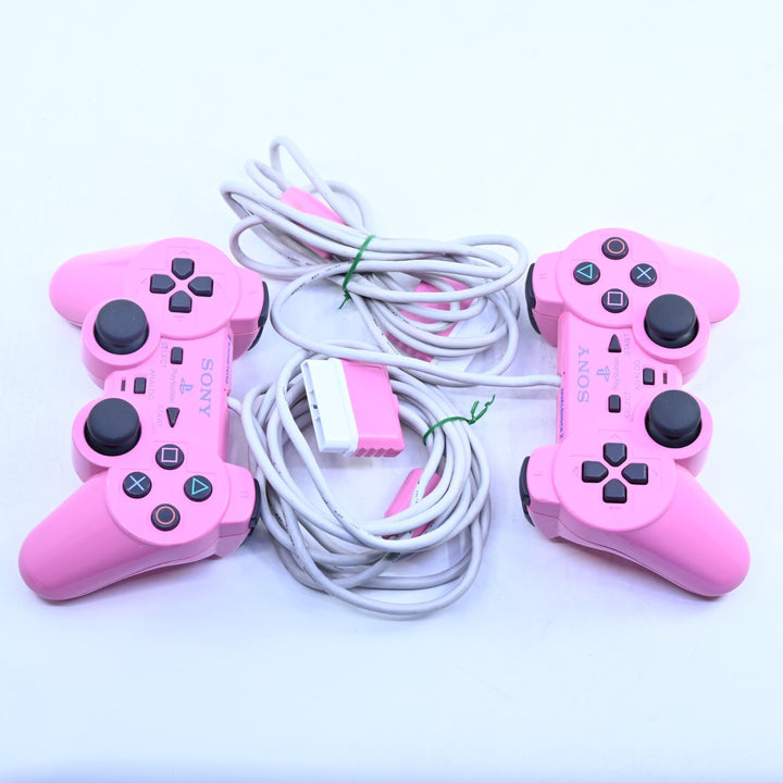 Pink Sony Playstation 2/ PS2 Slim Console - AUS PAL + HDMI + CONVERTER FREE POST