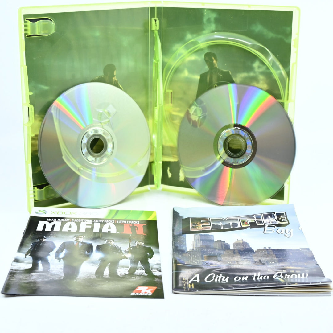 Mafia II 2 - Xbox 360 Game + Manual + Map - PAL - MINT DISC!