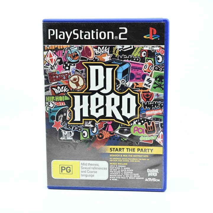 Dj Hero - Sony Playstation 2 / PS2 Game - PAL