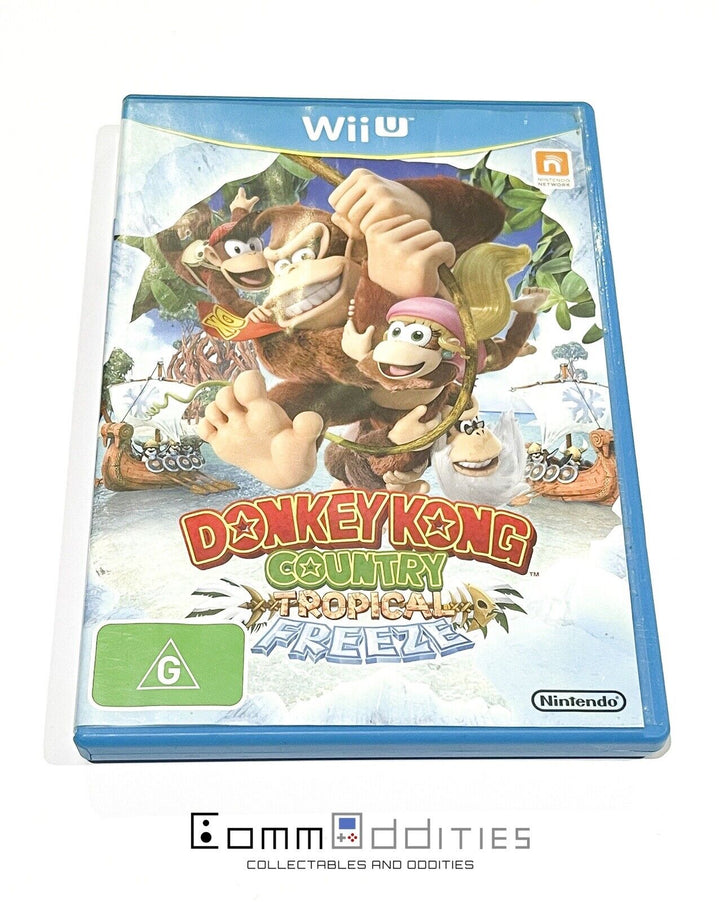 Donkey Kong Country Tropical Freeze - Nintendo Wii U Game - PAL - FREE POST!