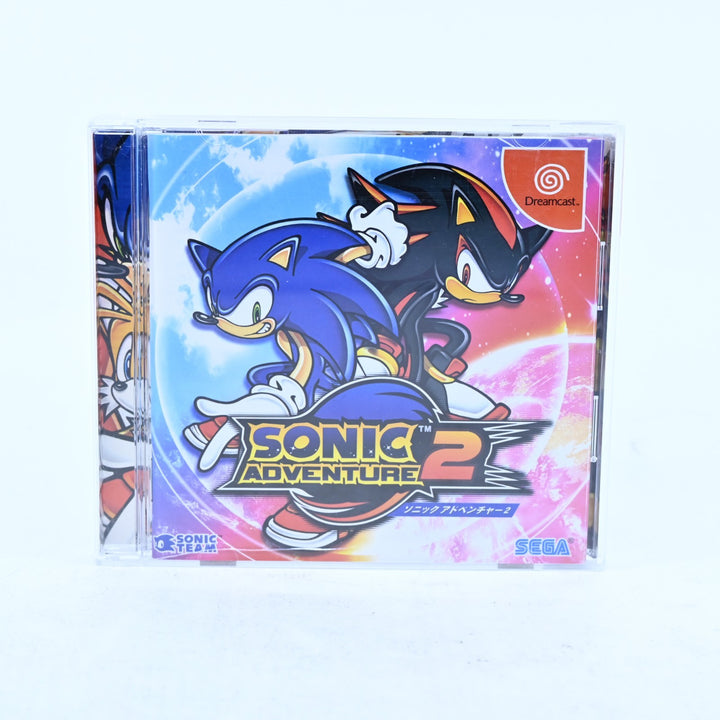 Sonic Adventure 2 - Sega Dreamcast Game + Manual - NTSC-J - MINT DISC!