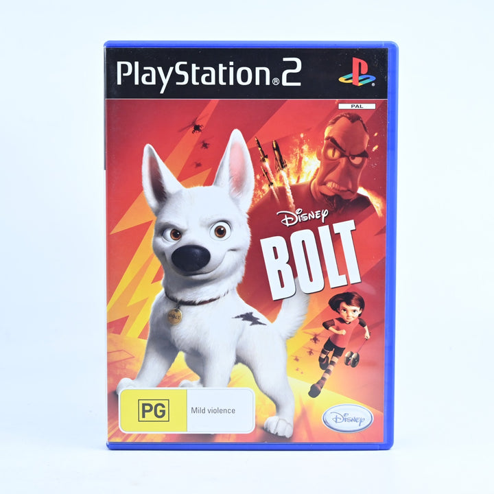 Disney Bolt - Sony Playstation 2 / PS2 Game + Manual - PAL - MINT DISC!