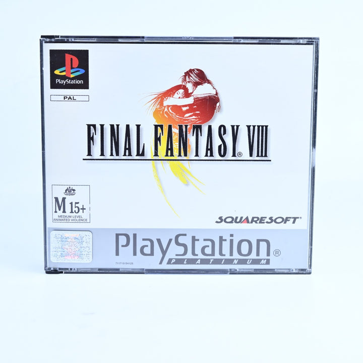 Final Fantasy VIII 8 - Sony Playstation 1 / PS1 Game + Manual - PAL - MINT DISC!