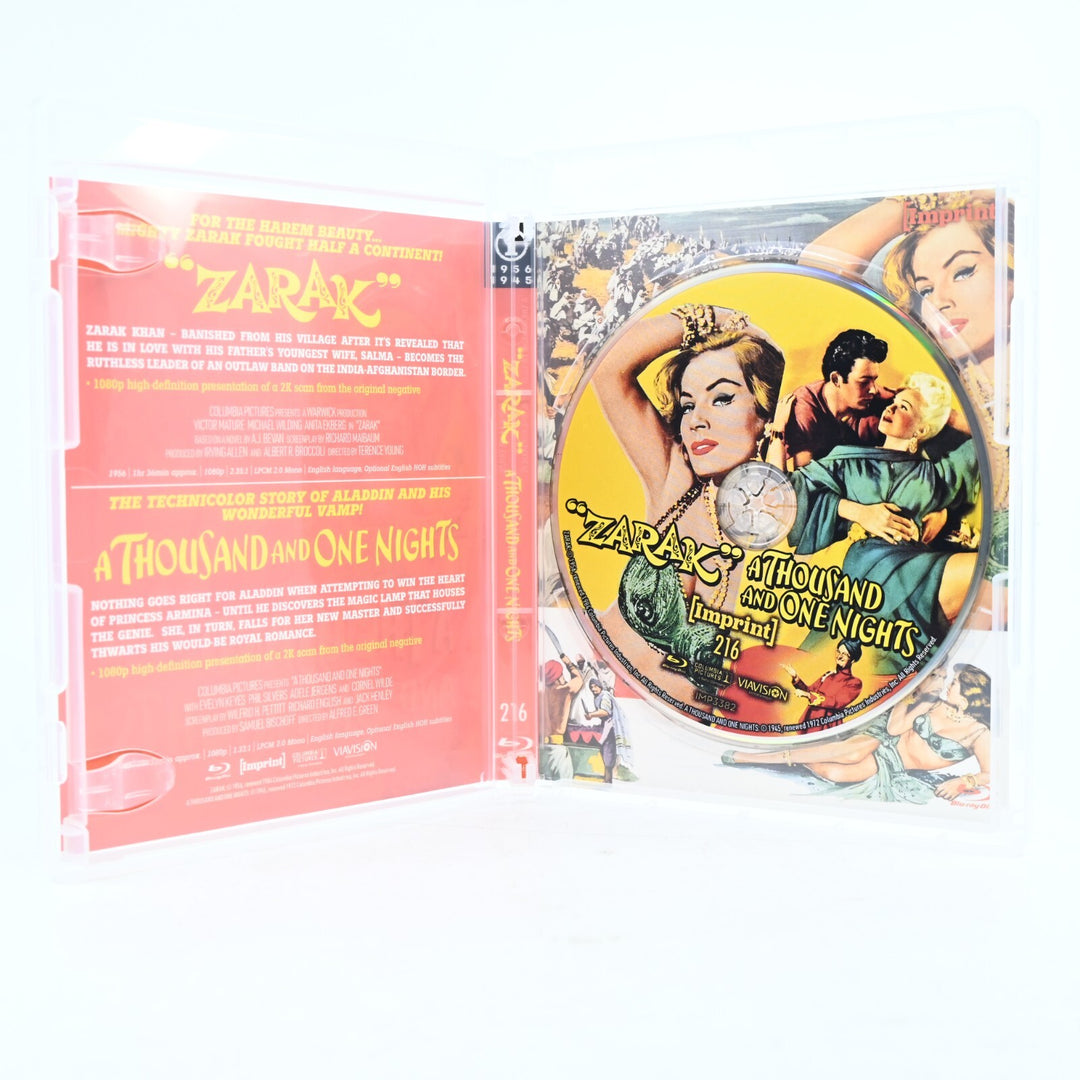 A Thousand and One Nights (1945) &amp; Zarak (1956) - AUS PAL - Blu-ray