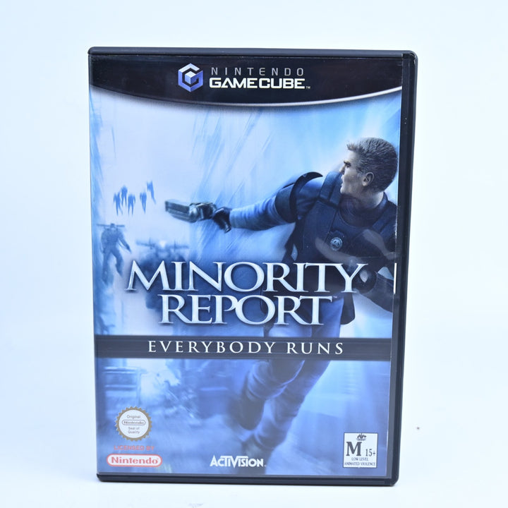 Minority Report: Everybody Runs - Nintendo Gamecube Game + Manual - PAL