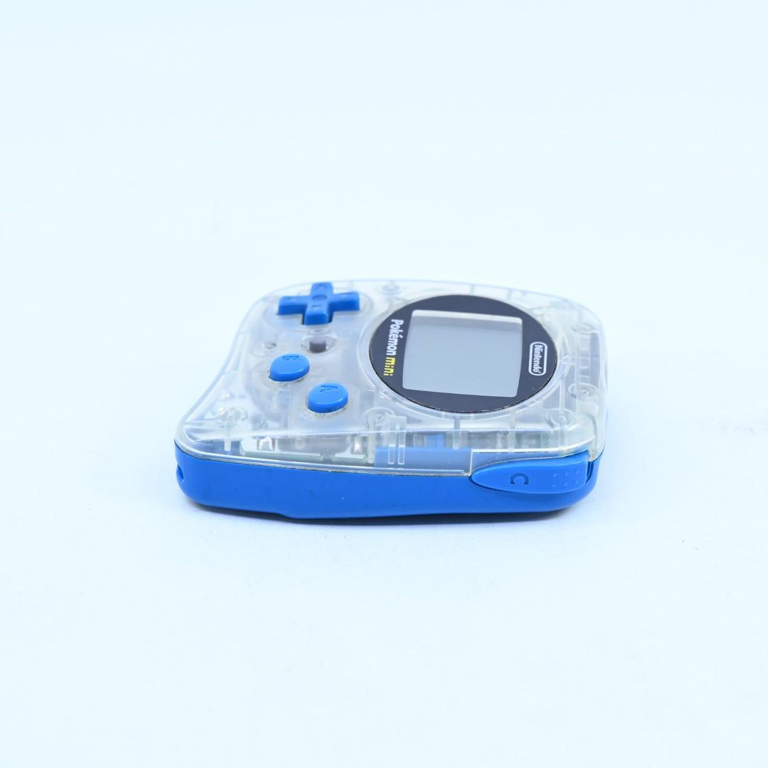 Pokemon Mini - Wooper Blue - Min-001 - Nintendo Console + Pokemon Party Mini
