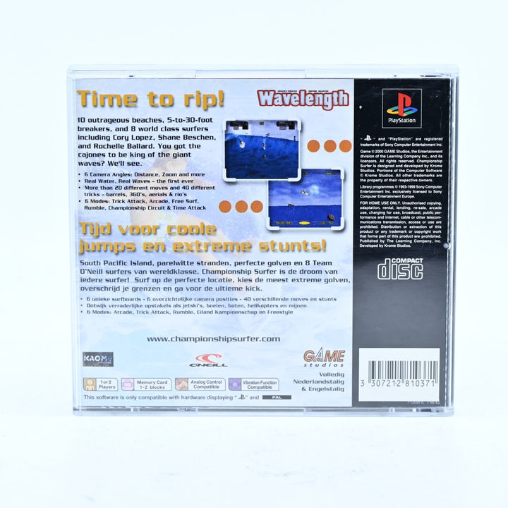 Championship Surfer - Sony Playstation 1 / PS1 Game + Manual - PAL - MINT DISC!
