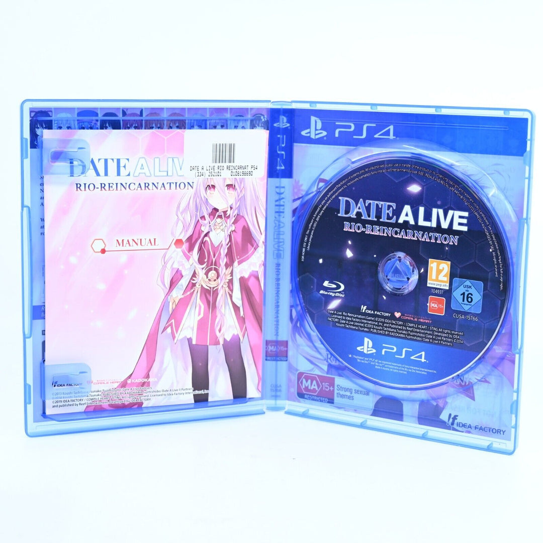 Date A Live: Rio-Reincarnation - Sony Playstation 4 / PS4 Game - FREE POST!