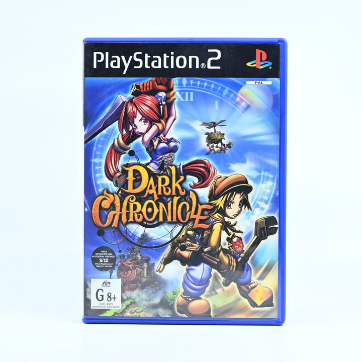 Dark Chronicle - Sony Playstation 2 / PS2 Game + Manual - PAL - MINT DISC!