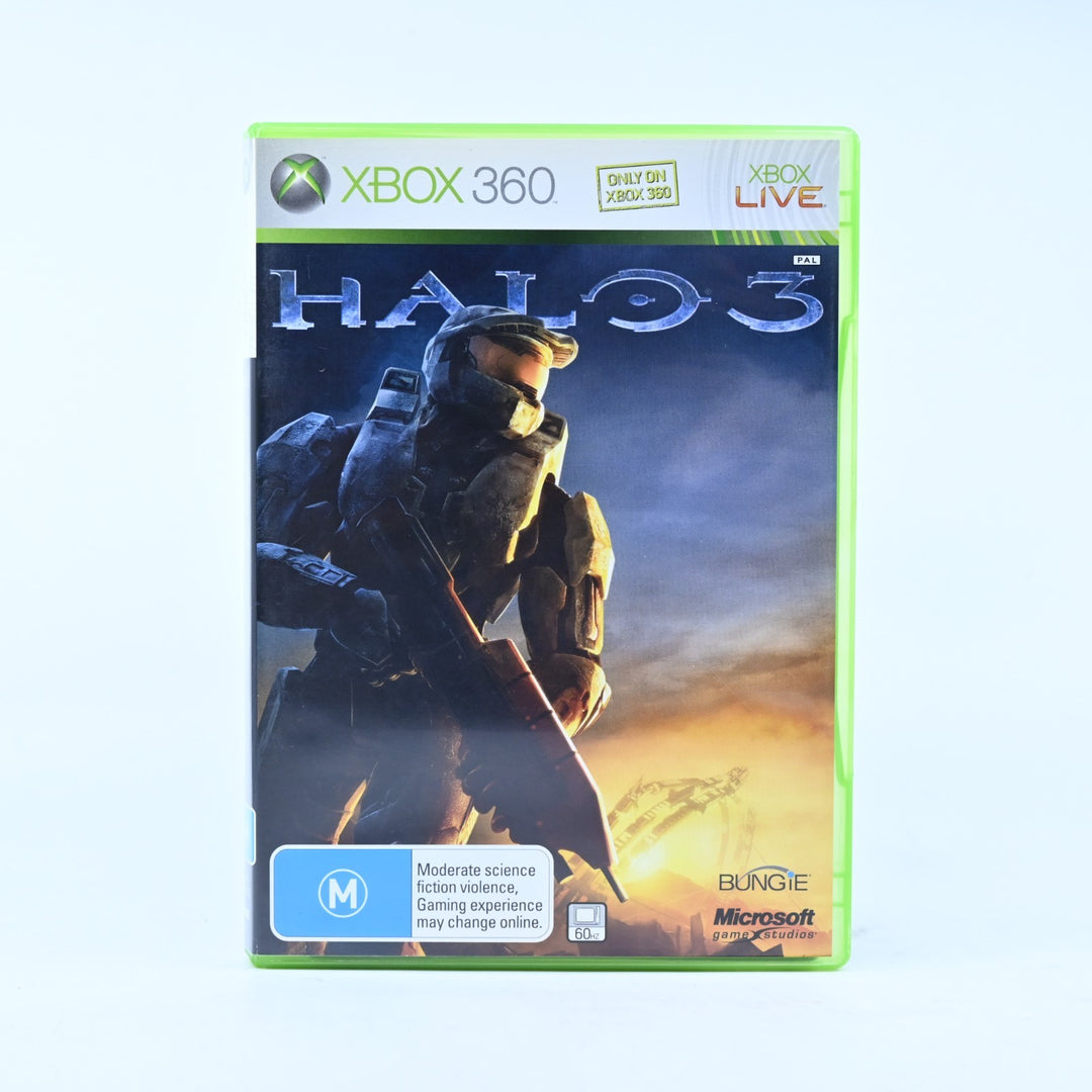Halo 3 - Xbox 360 Game + Manual - PAL - MINT DISC!