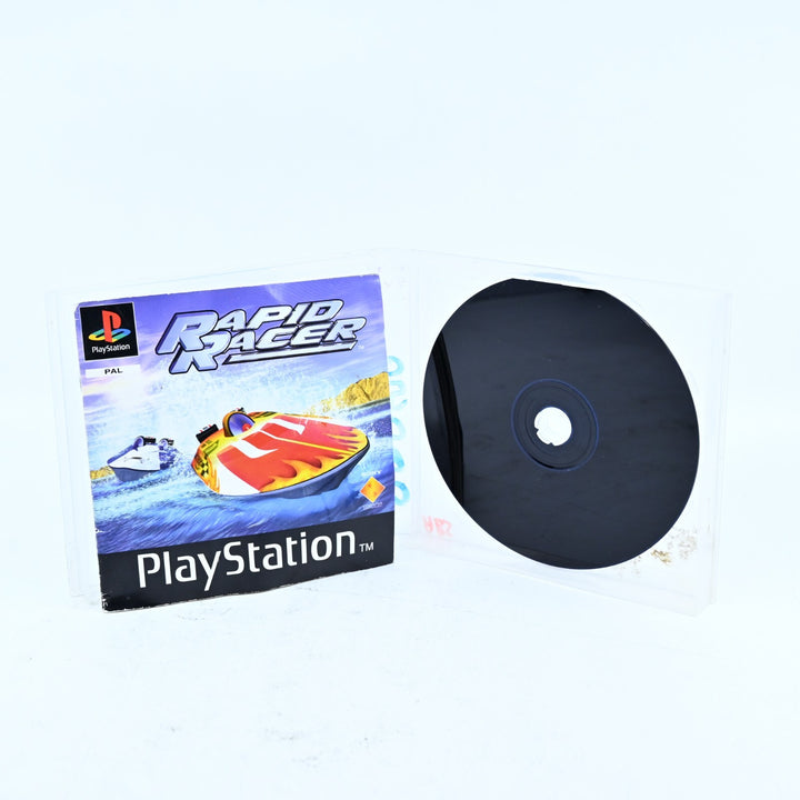 Rapid Racer - Sony Playstation 1 / PS1 Game + Manual - PAL - MINT DISC!