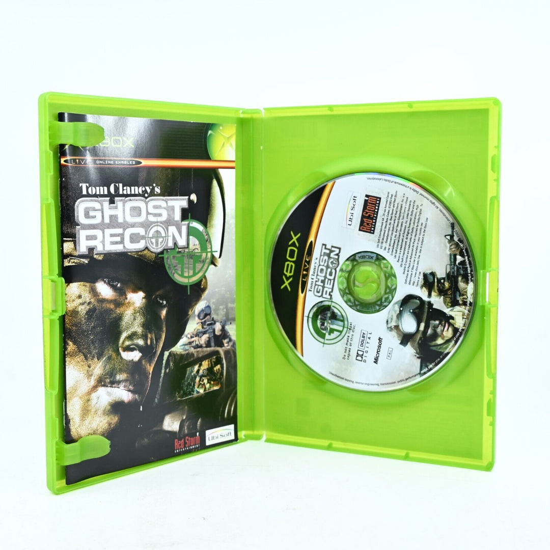 Tom Clancy's Ghost Recon - Original Xbox Game + Manual - PAL - MINT DISC!