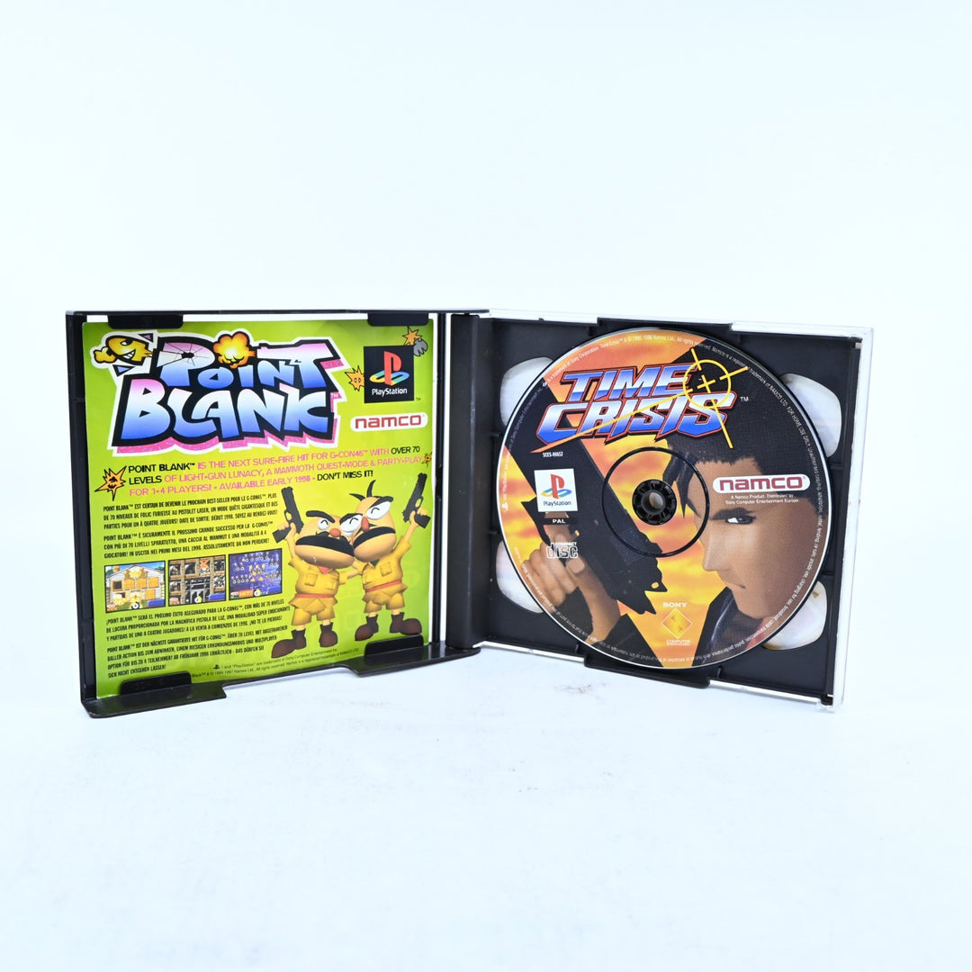 Time Crisis - Sony Playstation 1 / PS1 Game - No Manual - PAL - MINT DISC!