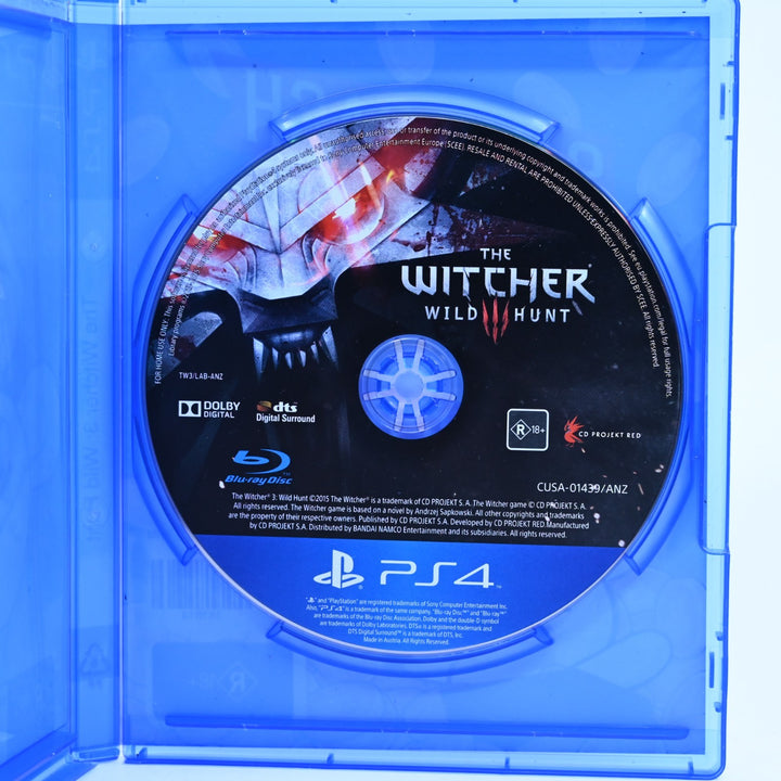 The Witcher III: Wild Hunt - Sony Playstation 4 / PS4 Game - Disc Only